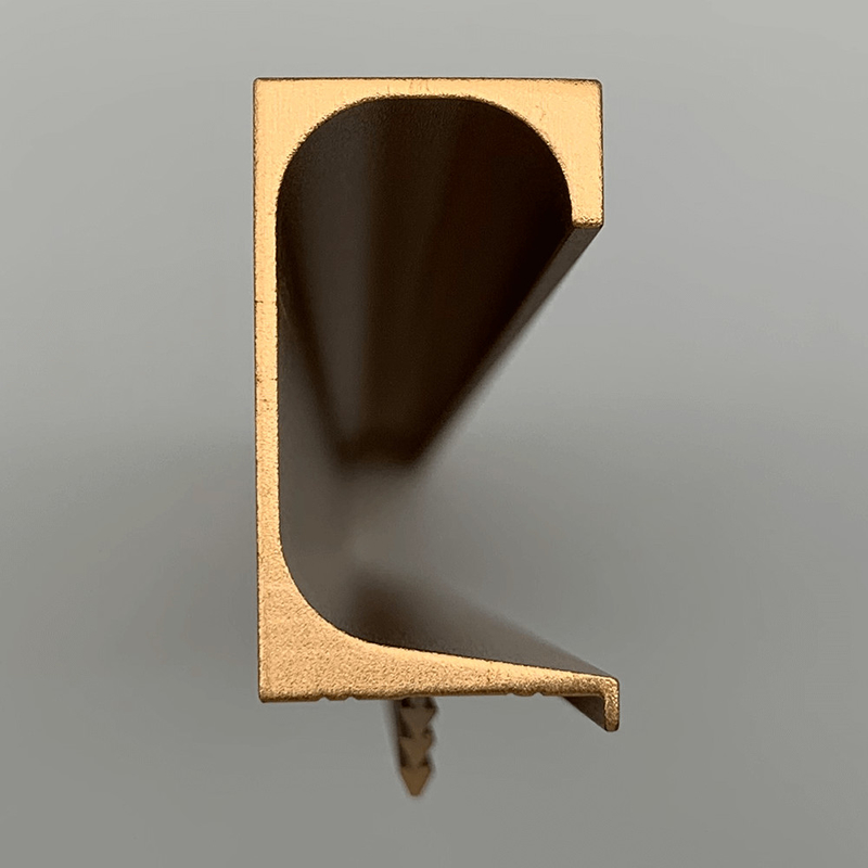 Van het de Profielendouane van het uitdrijvingsaluminium het Meubilairhardware voor het Decor van het Bouwmateriaal