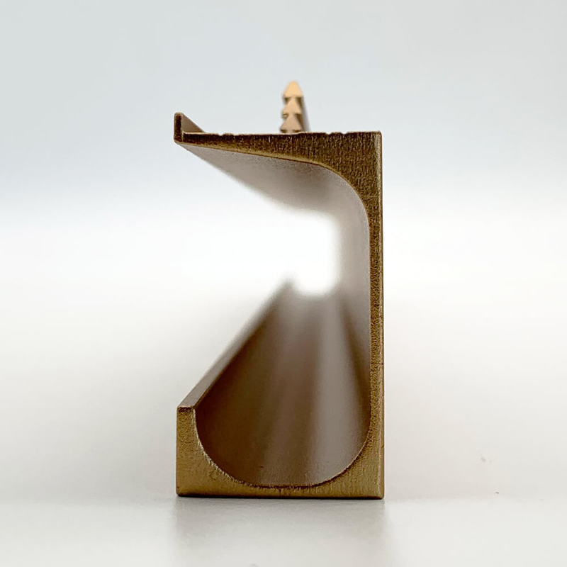 Van het de Profielendouane van het uitdrijvingsaluminium het Meubilairhardware voor het Decor van het Bouwmateriaal