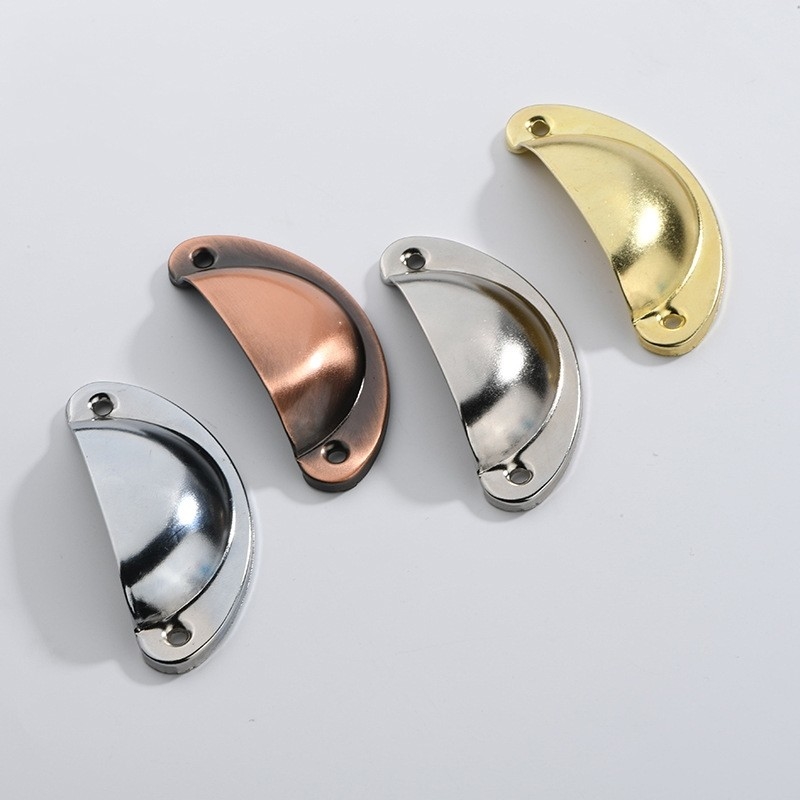 Metalen keuken laken kast deur handvat Shellantique Messing deur kast knoppen RCW-26986