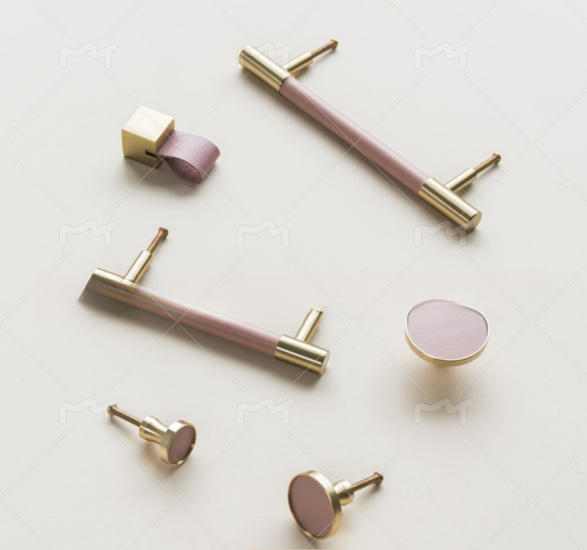 160 mm Kleurrijke leerknop Schuifdoorknop Hardware Voor decoratie