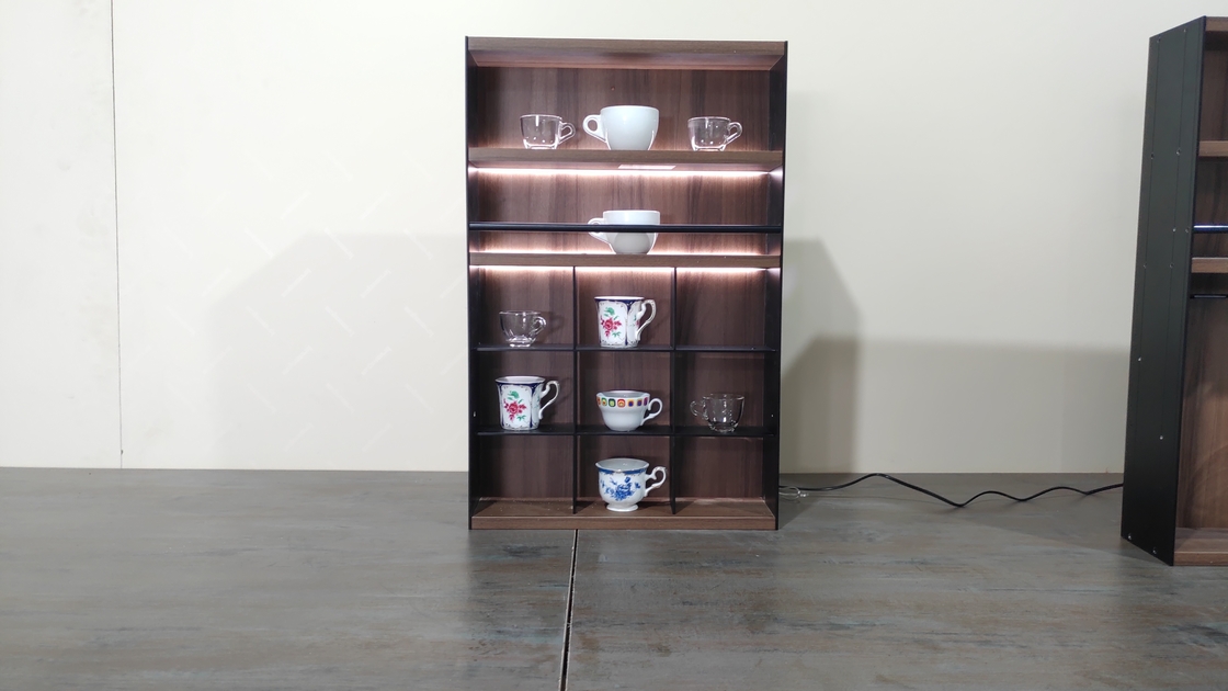 Multifunctionele aluminium boekenplank Display Planken Kas voor boeken Led lichtstrook Display