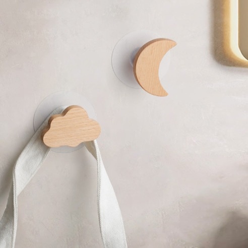 Creatieve cartoon kinderkamer dier kast deur trek massief hout laken kast kast deur handgreep haakjes