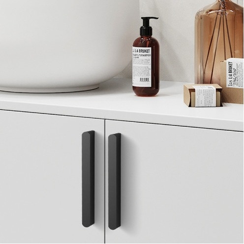Kasten deur Kasten laden T handvat Moderne eenvoudige aluminium legering Verlengde Scandinavische garderobe deur handvat