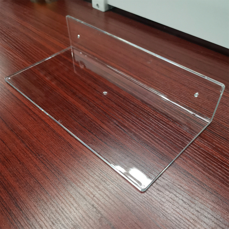 Moderne houten wandenplank voor huisversiering in elegante witte kleur