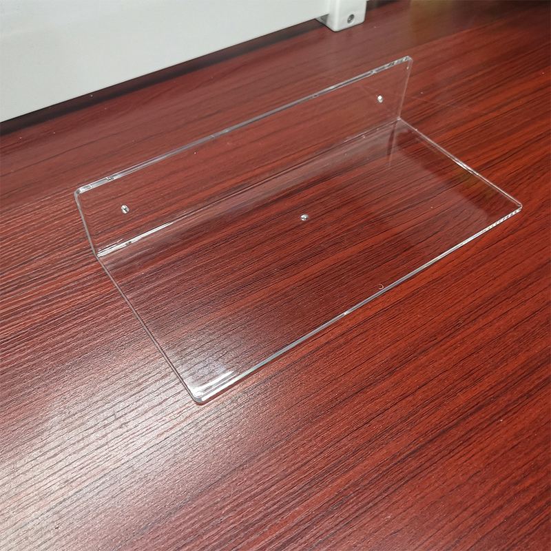 Moderne houten wandenplank voor huisversiering in elegante witte kleur