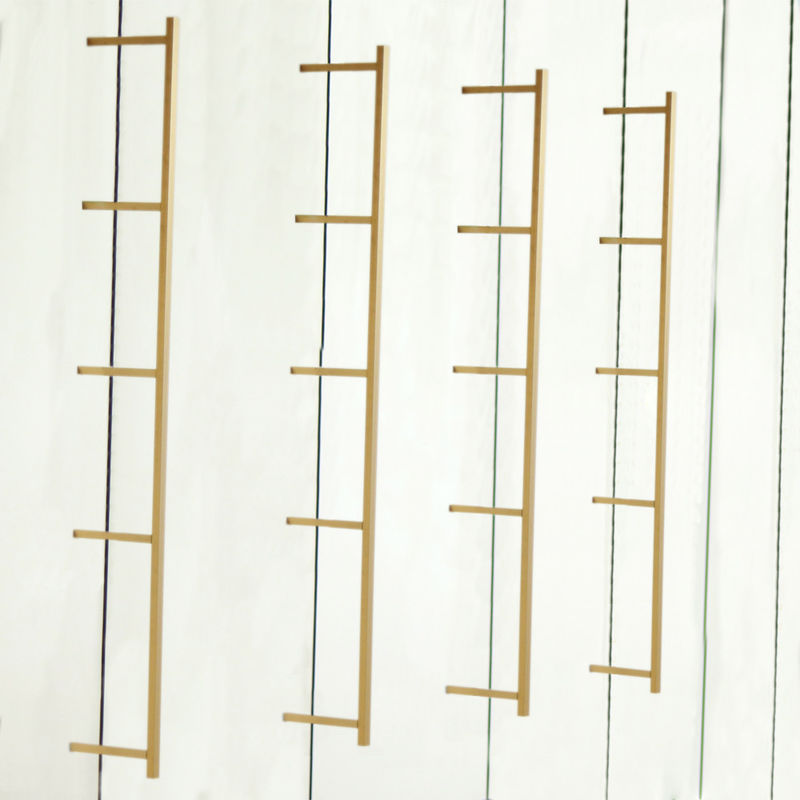 SGS van het het Metaalkader van het 3 Laag Gouden Aluminium de Muurplank 820mm voor Huisdecor
