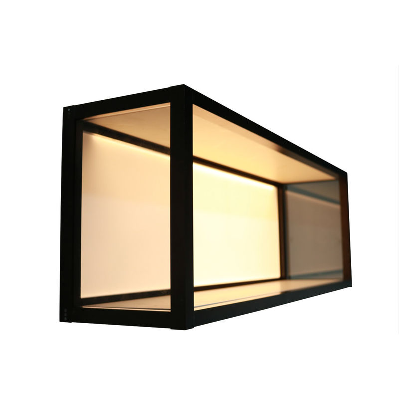 810x200x298mm de Muurplank van de Aluminium Lichtgevende Kubus voor Woonkamerdecor