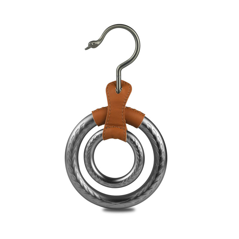 De zilveren van de de Hardwaremontage van het Kleurenmeubilair van de het Metaalcirkel Hanger van de de Sjaalvertoning