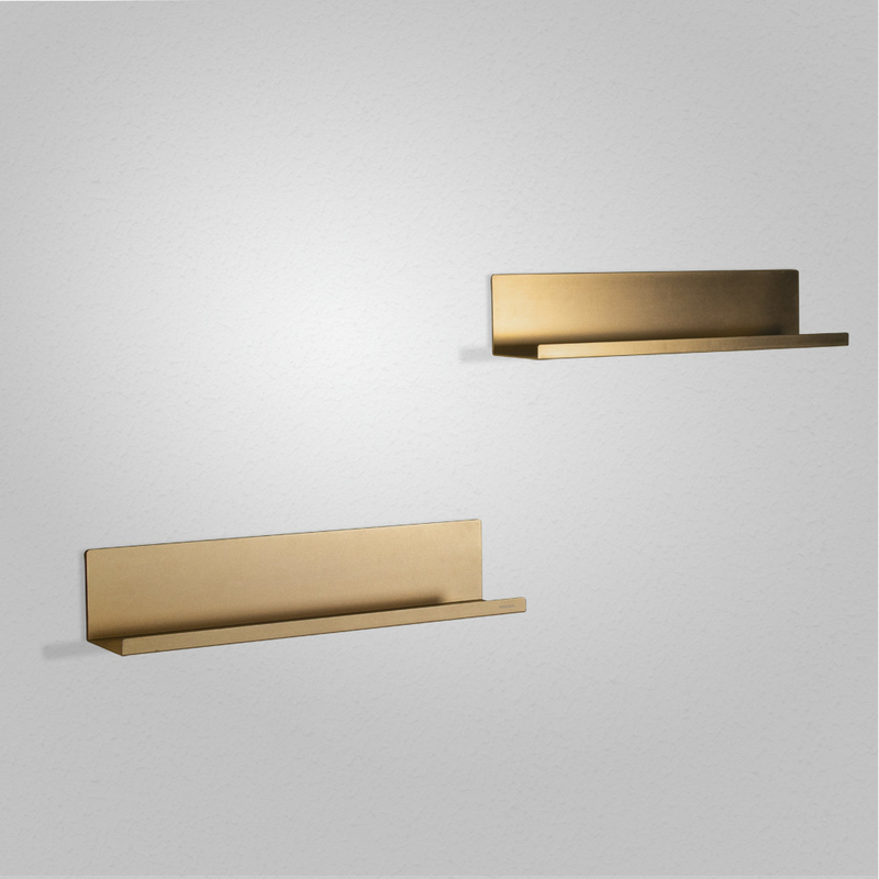 OEM Aangepaste van de de Muurplank van het Aluminiumboek Decoratieve het Black metal Drijvende Planken