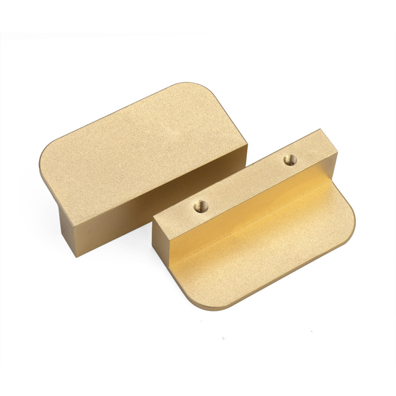 De aangepaste het Kabinetsdeur van de Aluminiumlegering behandelt 60mm Kleurrijk voor Huishardware