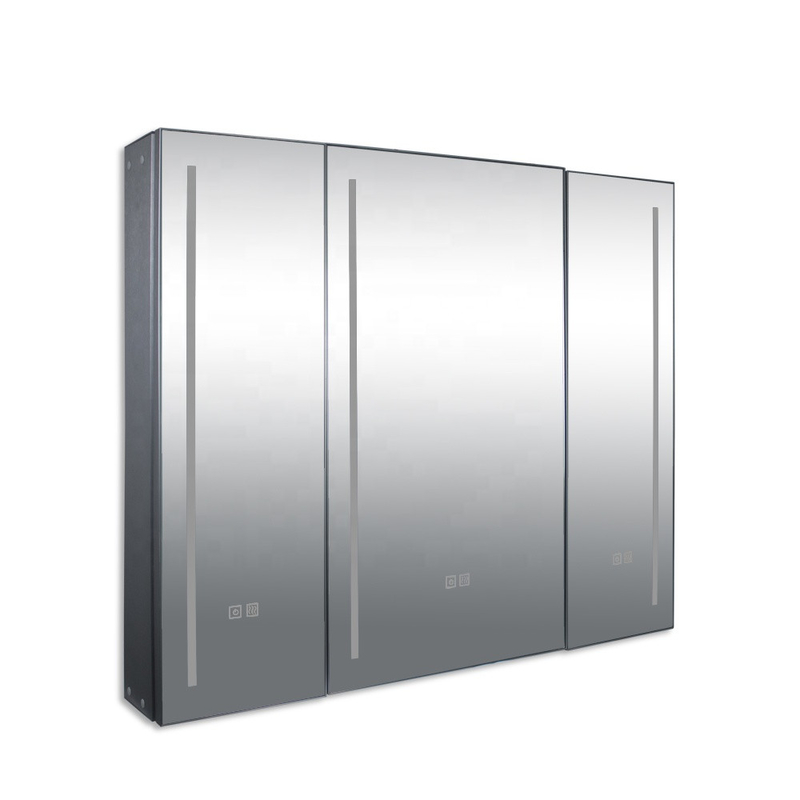 de in het groot van de de Legeringsgeneeskunde van het Luxealuminium van de het kabinetsbadkamers slimme mistspiegel met LEIDENE lichtenopslag het ontwasemen