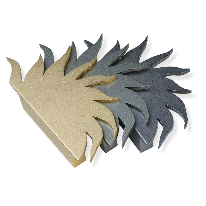 Het Kabinet van het aluminiumtin trekt de Decoratieve handvatten van de de keukenkast van Kaïro Zon Gevormde