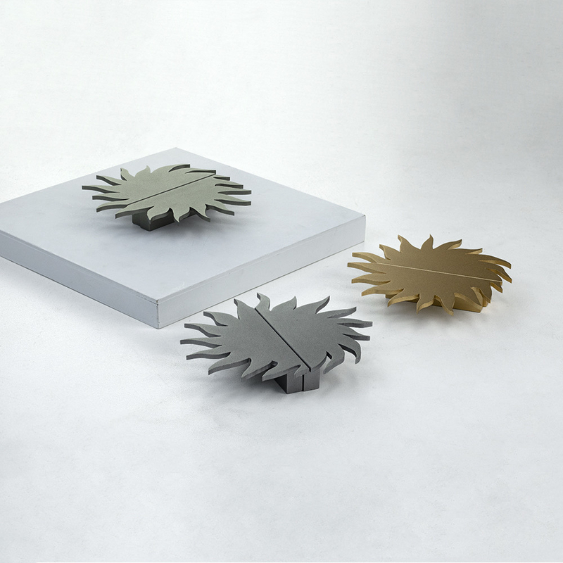 Het Kabinet van het aluminiumtin trekt de Decoratieve handvatten van de de keukenkast van Kaïro Zon Gevormde