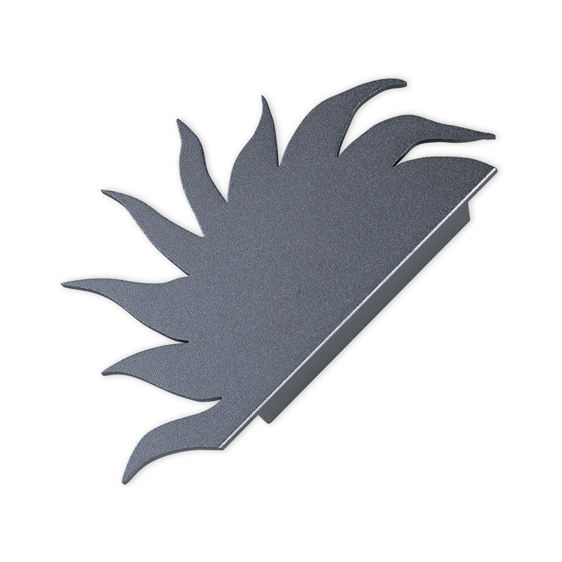 Het Kabinet van het aluminiumtin trekt de Decoratieve handvatten van de de keukenkast van Kaïro Zon Gevormde